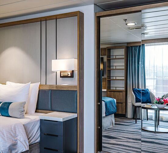 Deluxe Kabine mit Balkon © ship ocean victory