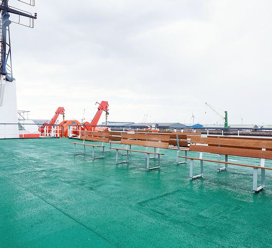Aussichtsdeck © ship ortelius