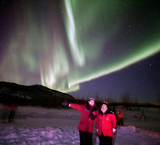 Nordlichtmagie im Yukon © Northern Tales