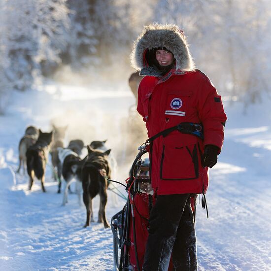 Winter week on a dogsled