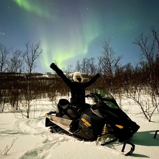 Arctic winter vacation in Norway