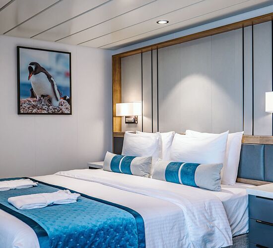 Deluxe Kabine mit Balkon © ship ocean victory