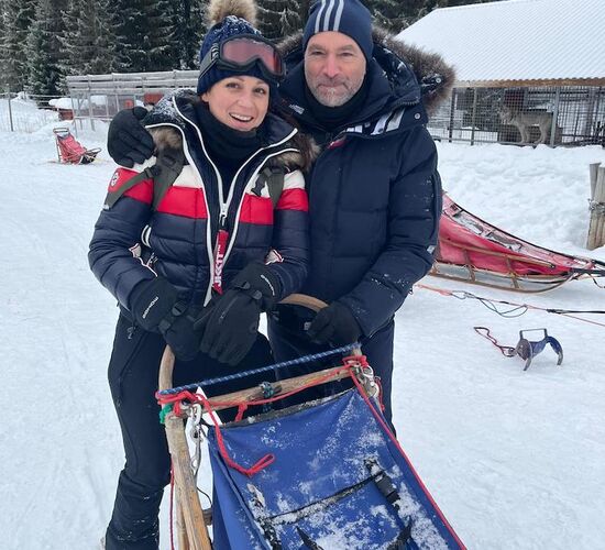 Husky holidays in Sweden's wilderness © nordic husky farm