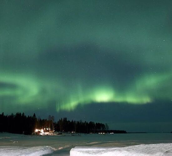 Schwedische Winter Erlebnisreise © brandon pinebay lodge