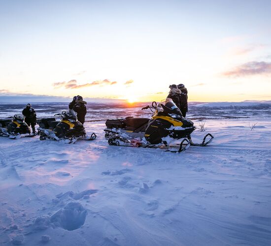 Winterabenteuer in Lappland © adventure lapland