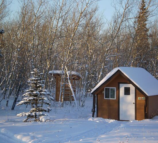 Wilderness tour with huskies in the Yukon © cathers