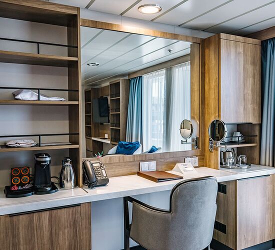 Deluxe Kabine mit Balkon © ship ocean victory