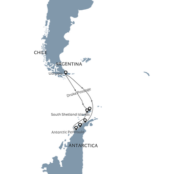 © Südl. Shetlandinseln und Antarktische Halbinseln