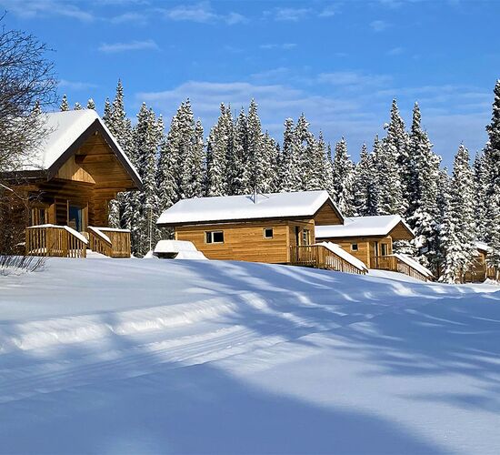 Standard Lakefront Cabin © winter