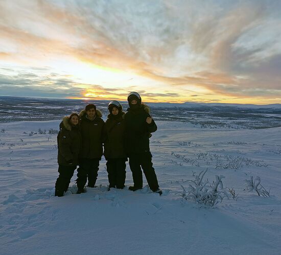 Winterabenteuer in Lappland © adventure lapland