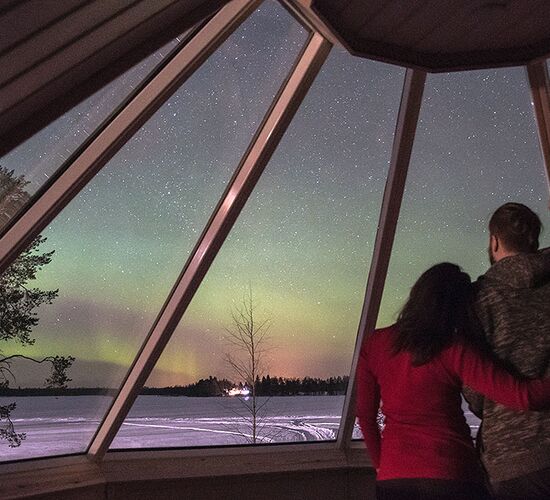 Sky Cabin Glass Roof Hut