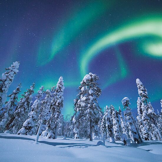 Northern Lights with Direct Flight © Harriniva Hotels & Safaris