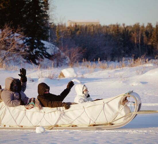 Indigenous cultural trip to the Auroras © north star adventures