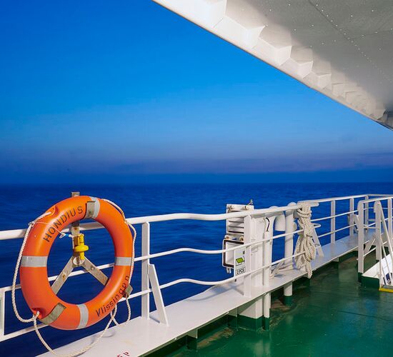 Aussichtsdeck © ship hondius