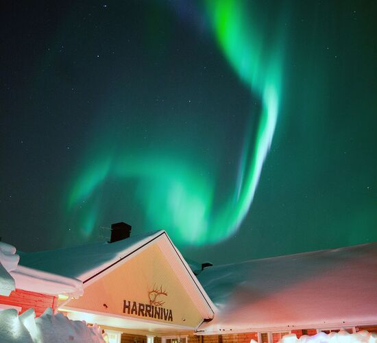 Northern Lights with Direct Flight © Harriniva Hotels & Safaris