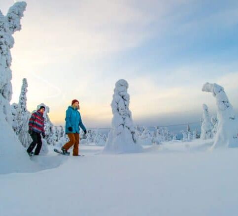 Schneeschuhwanderung © isosyoete