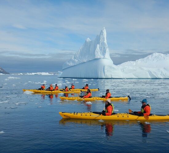 Antarktis – Silvester am Ende der Welt © kayaking