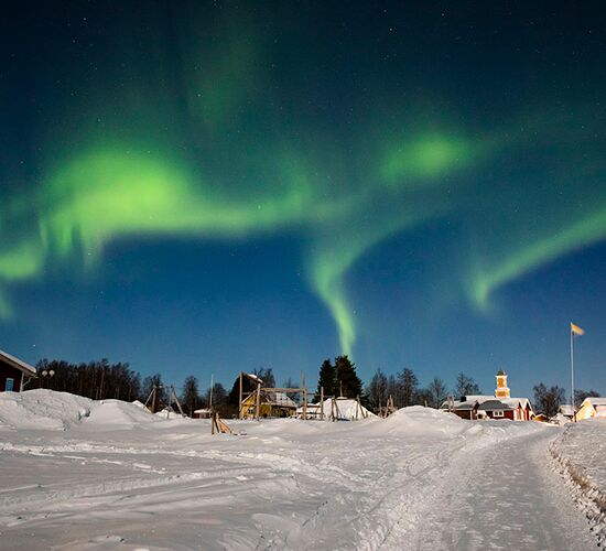 Northern Lights Safari in Sweden