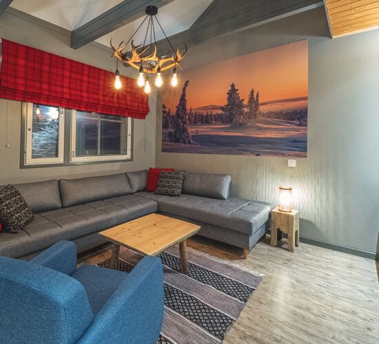 Wilderness Room mit Loft Harriniva © accommodation
