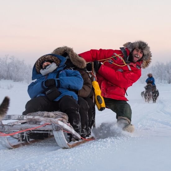 Jack London Dog Sledding Tour
