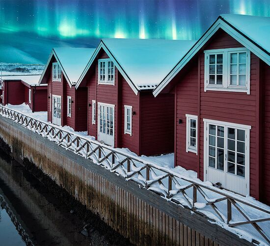 Polarlicht Wochenende Norwegen © XLyngen