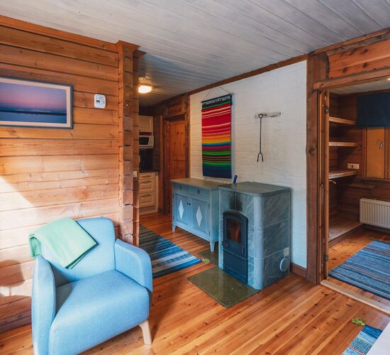 © cabin with fireplace torassieppi