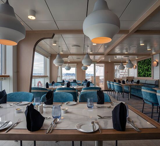 Fridtjof Nansen Restaurant © ship ocean albatros