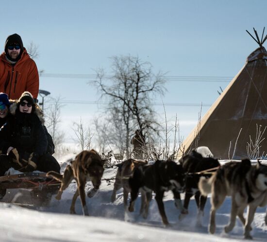 Winterabenteuer in Lappland © adventure lapland