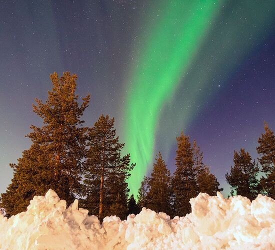 Silvester unter Nordlichtern inkl. Direktflug