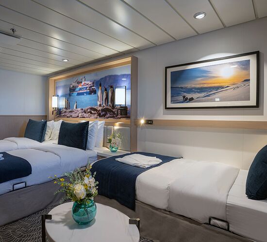 Kabine mit Bullauge für 3 Personen © ship ocean albatros
