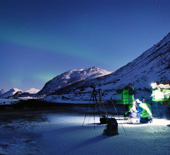 Traumhafte Nordlichter bei Tromsø