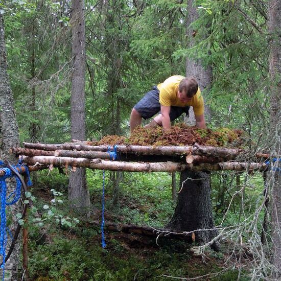 Sommer Überlebenstraining Schweden