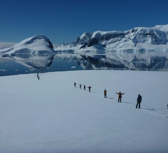 Off to the eternal ice - Antarctica boot camp © Antarktis Basecamp