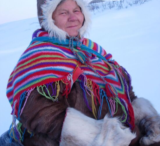Skitour mit Huskyschlitten © Sven Engholm