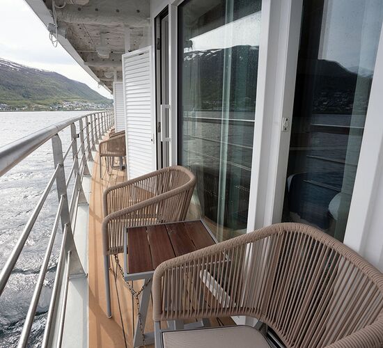 Kabine mit Balkon © ship ocean albatros