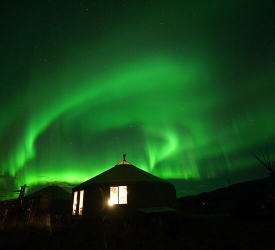 Nordlicht-Schneemobil-Abenteuer © Arctic Range Adventures