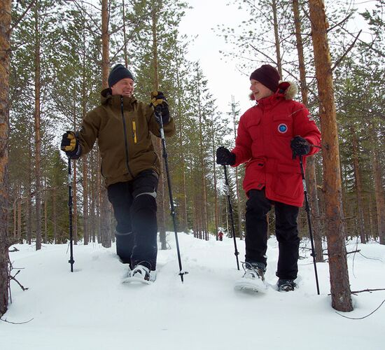 Kurzurlaub mit Polarlichtjagd © vuokatti safaris
