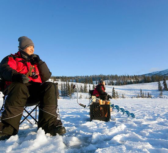 Nordlichtmagie im Yukon © Northern Tales