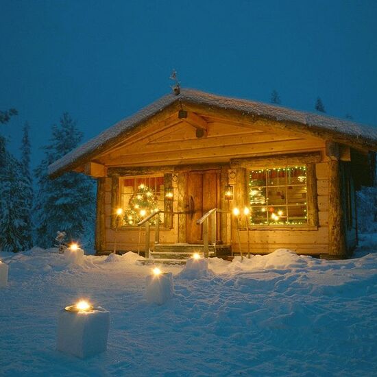 Christmas holidays in Finnish Lapland