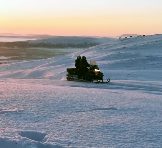 Klassisches Neujahr in Lappland © adventure lapland