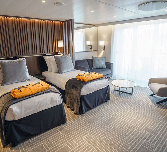 Deluxe Suite mit Balkon © ship ultramarine