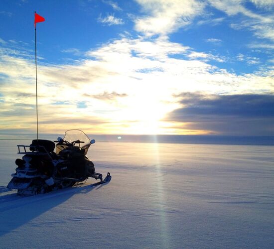 Nature Snowmobile Tour © brandon pinebay lodge