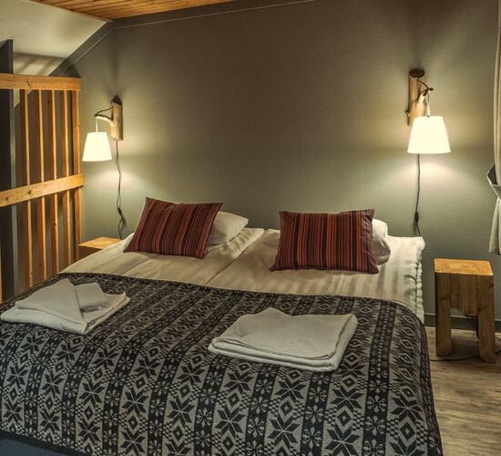 Wilderness Room mit Loft Harriniva © accommodation