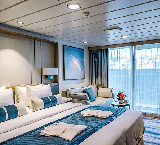 Superior Kabine mit Balkon © ship ocean victory