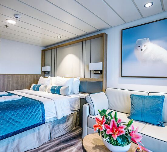 Superior Kabine mit Balkon © ship ocean victory