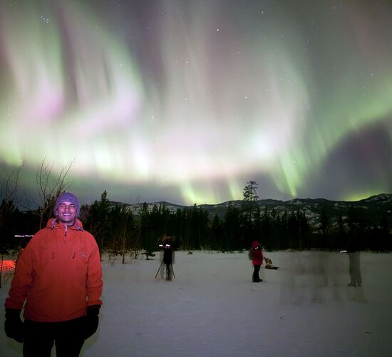 Nordlichtmagie im Yukon © Northern Tales