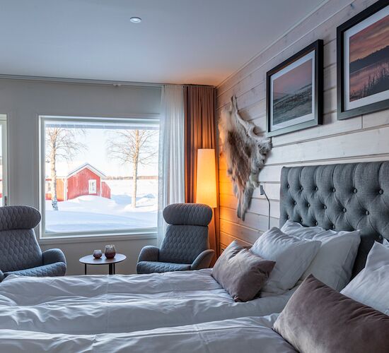 Standard Hotelzimmer © kukkolaforsen