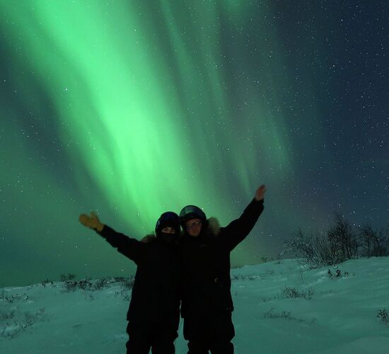 Winterabenteuer in Lappland © adventure lapland