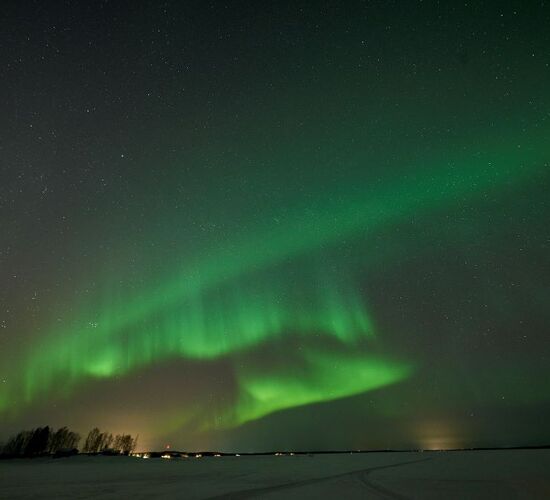 Husky Weekend in Northern Sweden © brandon pinebay lodge