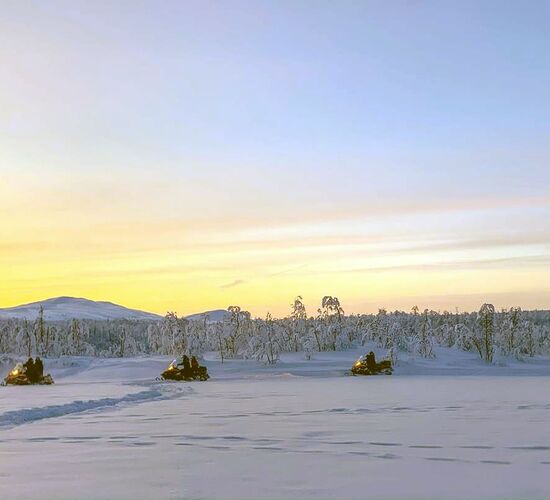 Winterabenteuer in Lappland © adventure lapland